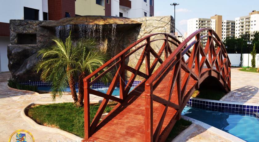 Aparthotel Golden Dolphin Caldas Novas Esterno foto