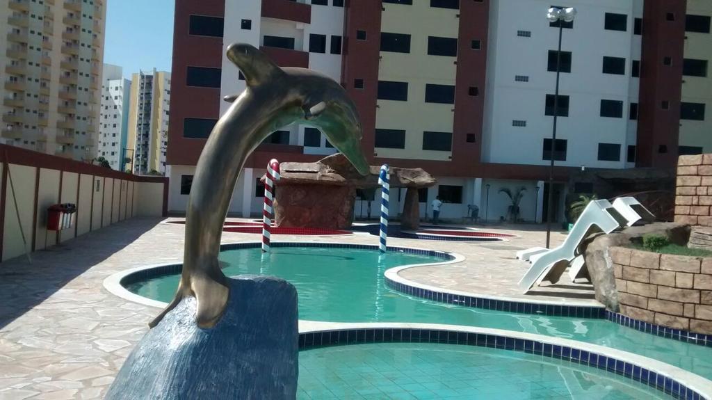 Aparthotel Golden Dolphin Caldas Novas Esterno foto