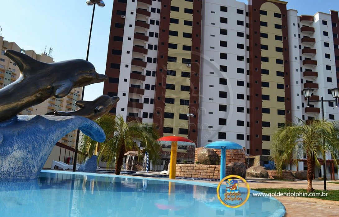 Aparthotel Golden Dolphin Caldas Novas Esterno foto