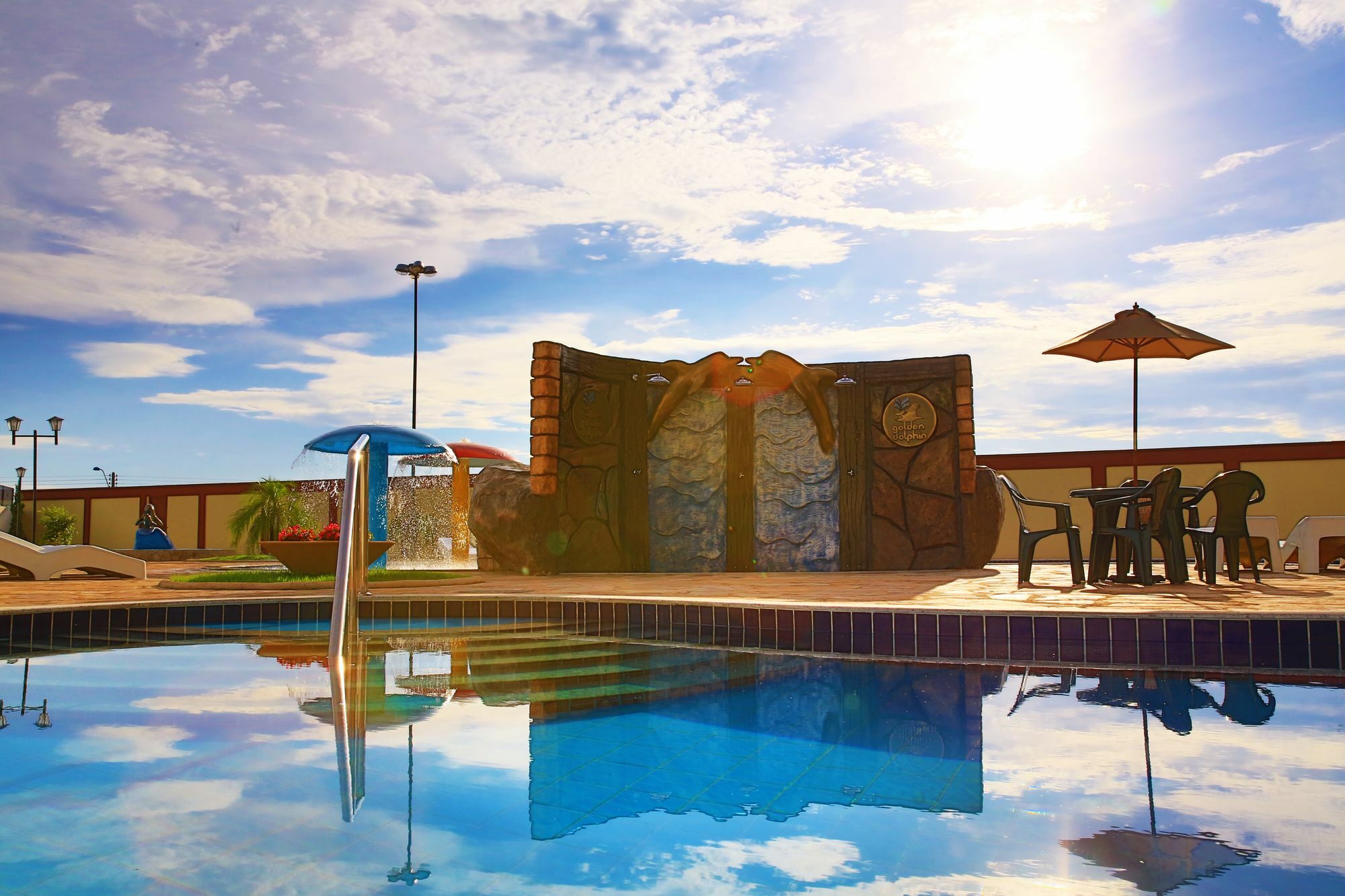 Aparthotel Golden Dolphin Caldas Novas Esterno foto